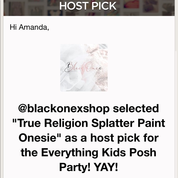 🌟 Last One! True Religion Splatter Paint Onesie - Picture 9 of 9